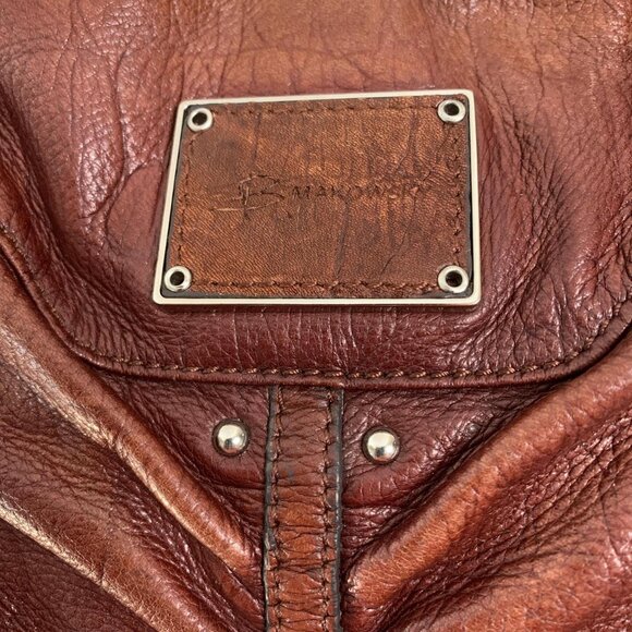 Timeless **B. Makowsky** brown leather - Picture 6 of 8